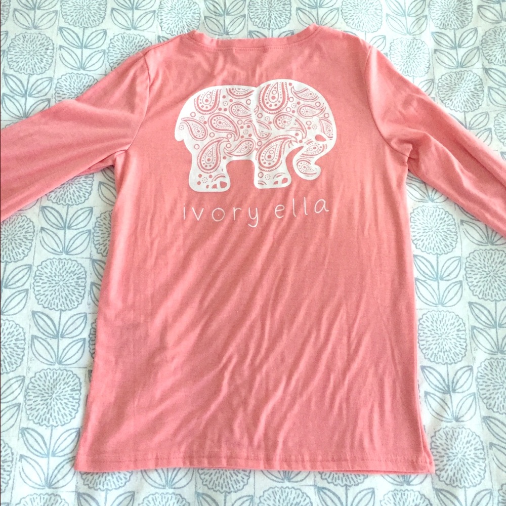 Ivory Ella long sleeve shirt